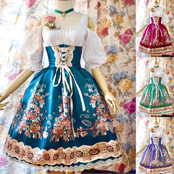 NEW Sweet Harajuku Lolita Dress - Picture 12 of 16